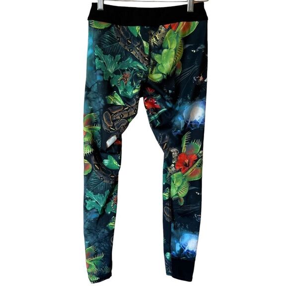 Reebok Venus Flytrap Print CrossFit Rev Chase Leggings B45245 - Picture 14 of 16